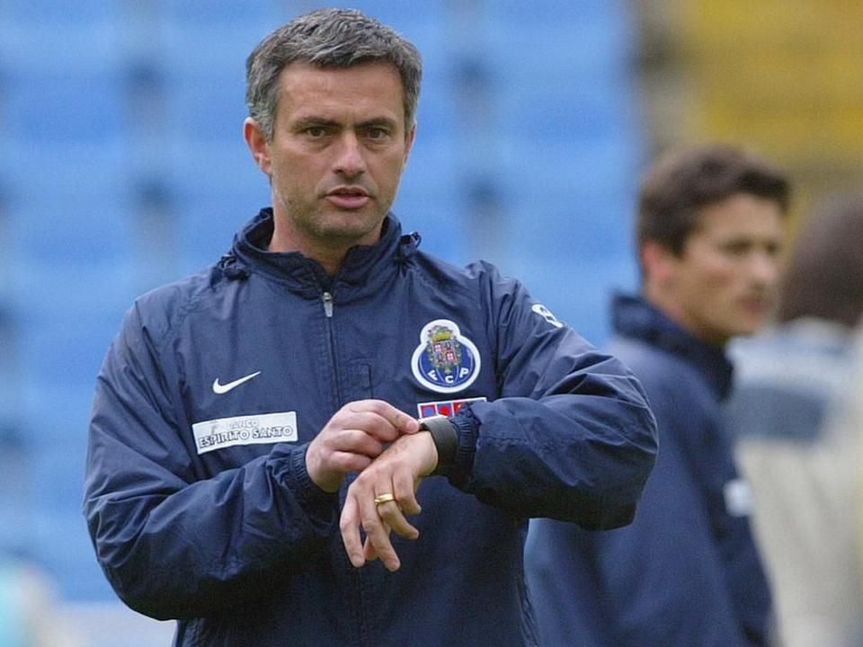 José Mourinho, a Porto vezetőedzőjeként (Fotó: archív)
