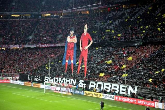 Az igazi Badman (Ribéry) és Robben (Forrás: Twitter)