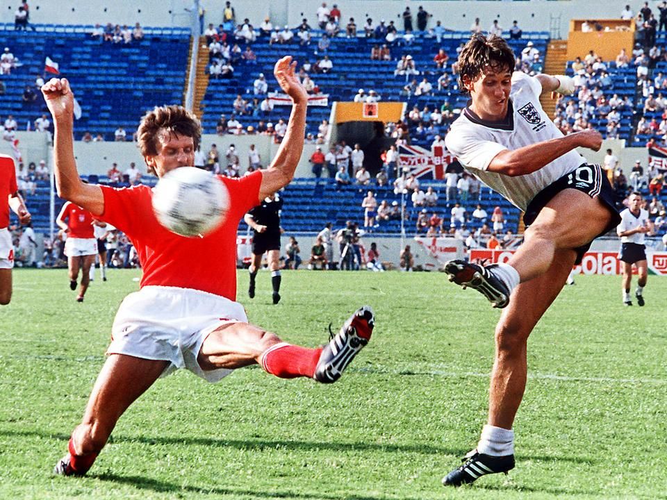 A lengyelek ellen mesterhármassal kezdett a '86-os vébén (Fotó: AFP)