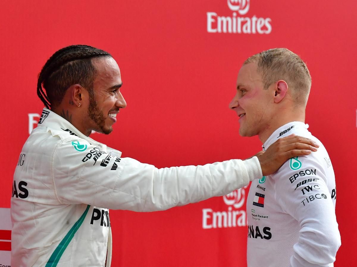Hamilton és a Mercedes visszaállt az élre (Fotó: AFP)