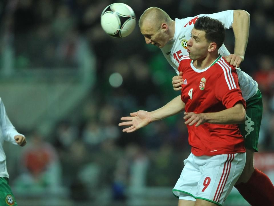 Győrben, 2012-ben Szalai Ádám lőtte a magyar gólt (Fotó: Nemzeti Sport, archív)