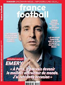 A France Football címlapja