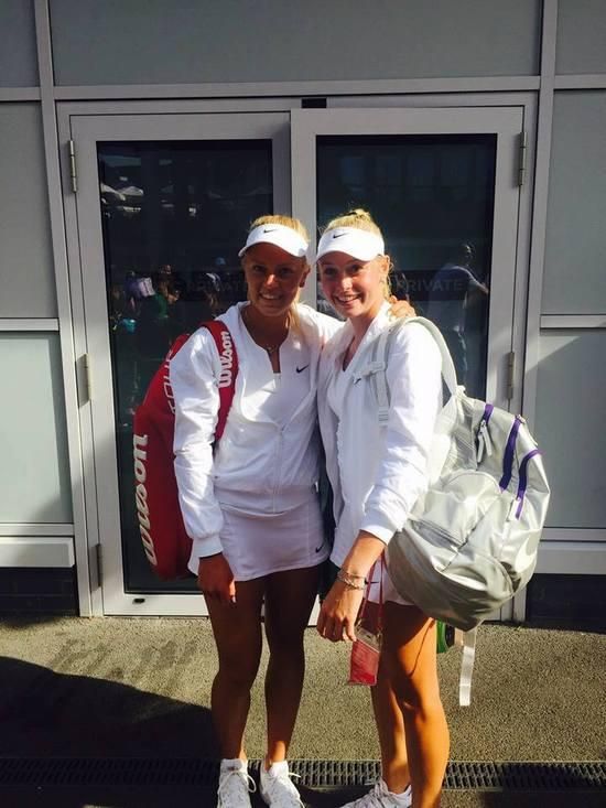 Gálfi Dalma és Stollár Fanny révén először nyert magyar 
páros junior Grand Slam-tornát (Fotó: Magyar Teniszszövetség)