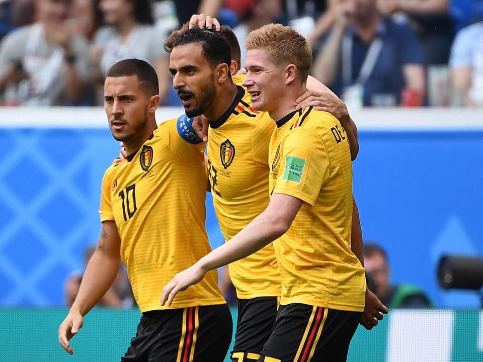 A belgák juthatnak ki elsőként a 2020-as Európa-bajnokságra (Fotó: AFP)