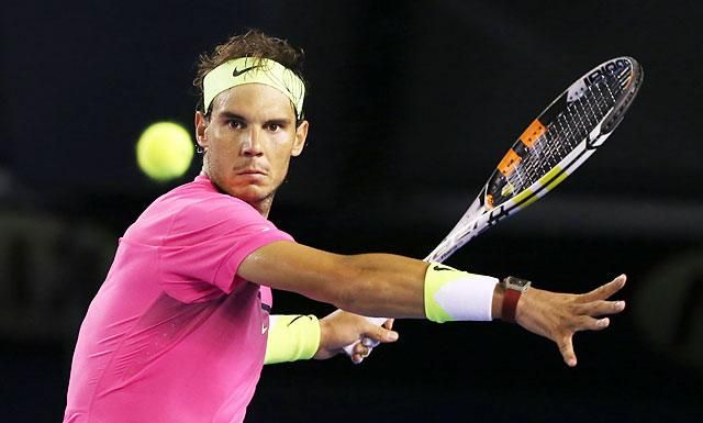 Rafael Nadal parádésan kezdett, s három szettben nyert (Fotó: Reuters)