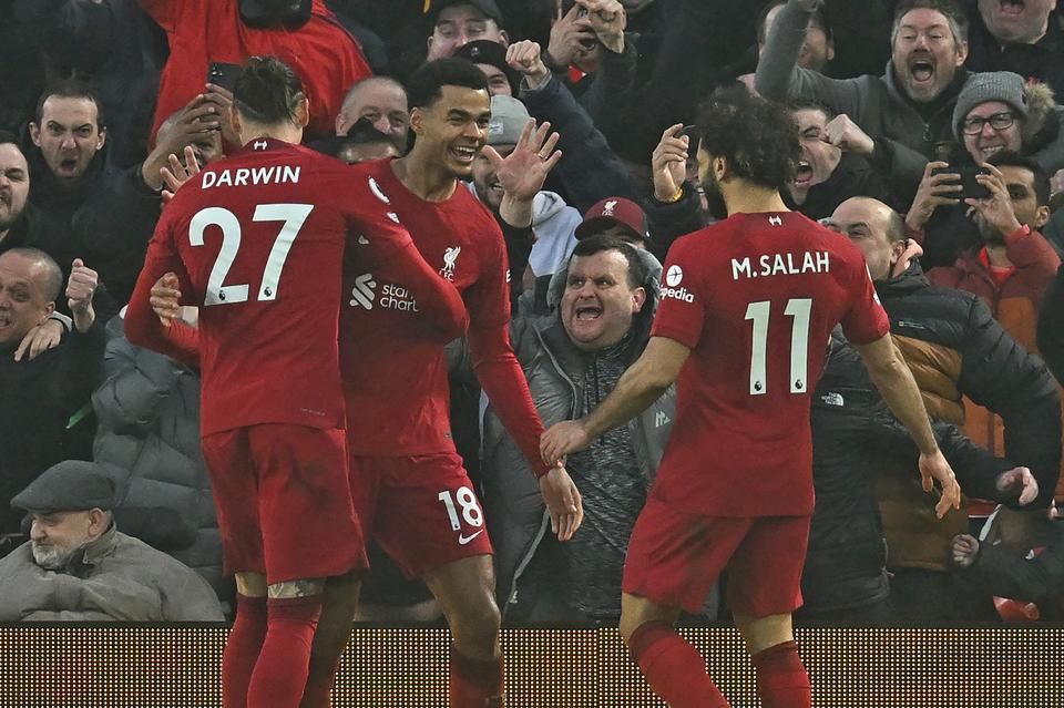 A második félidőben hengerelt a Liverpool (Fotó: AFP)