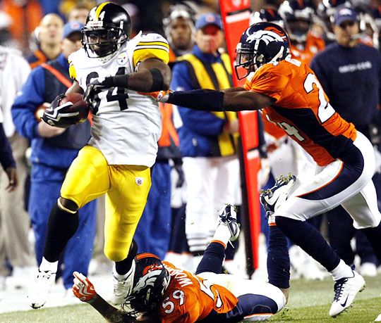 Rashard Mendenhall tarthatatlan volt (Fotó: Reuters)