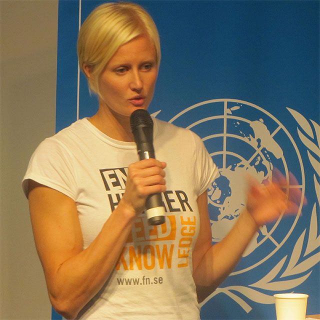 Carolina Klüft (Fotó: faonorden.se)
