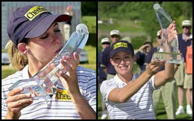 Golf - LPGA Longs Drugs Challenge, 2002. Minden rendben ment, míg Cristie Kerr meg nem csókolta...