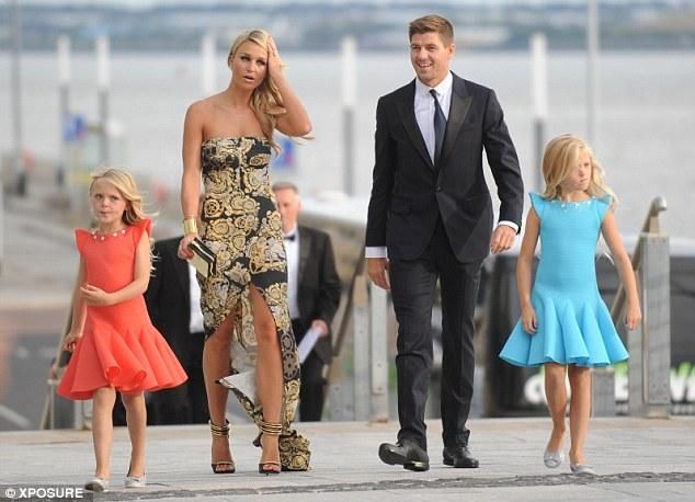 A Gerrard család (forrás: Daily Mail)