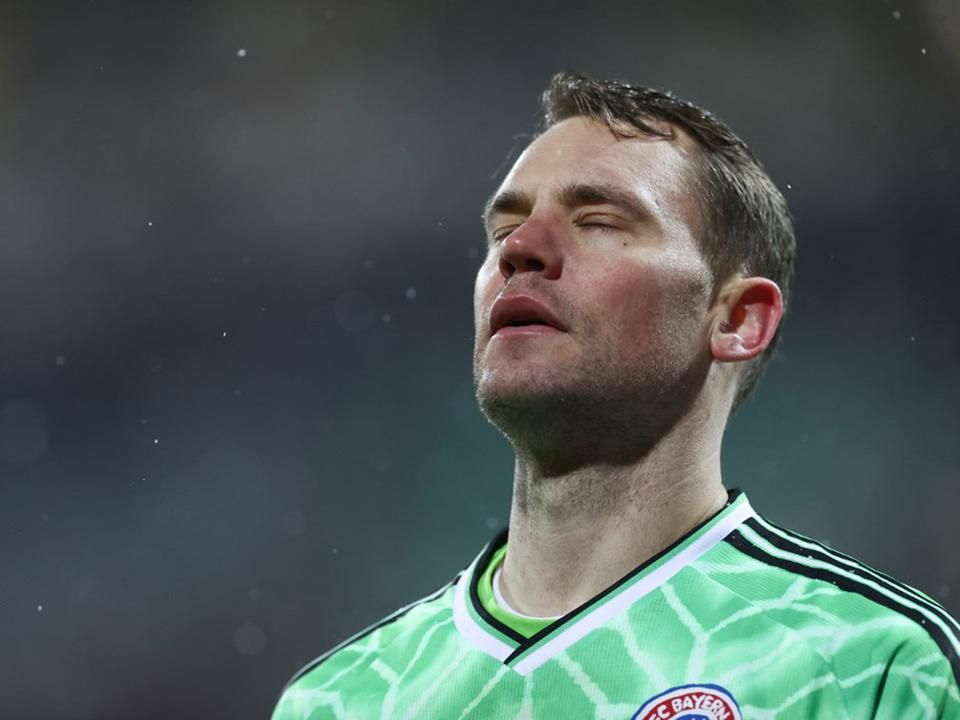 Ezúttal Neuer rutinja sem segített a Bayernnek (Fotó: AFP)