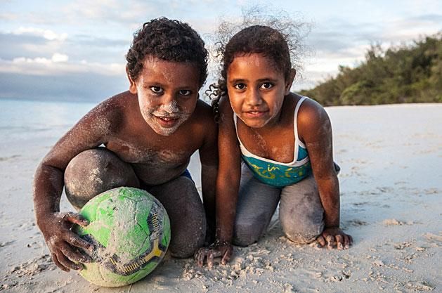 Az új-kaledóniai utánpótlás is nagyon várja már, hogy kiderüljön: mikor rúgnak labdába Óceániában (Fotó: AFP)