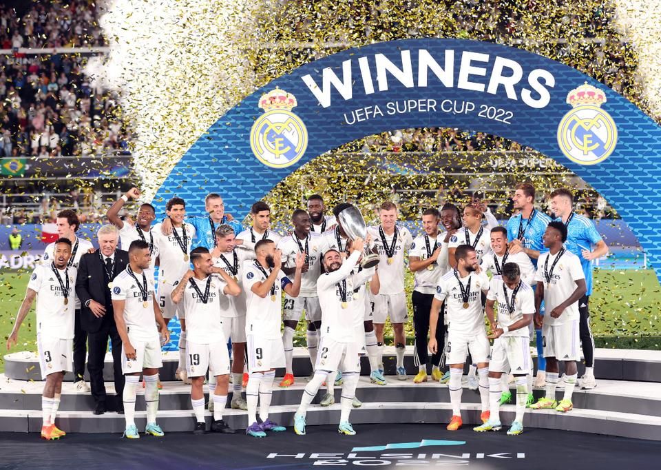 Az európai Szuperkupa megnyerésével hangolt az új idényre a Real Madrid (Fotó: Getty Images)