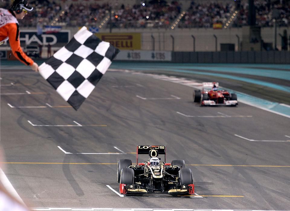 Kimi Räikkönen visszatérése után két futamot nyert a Lotusszal, többet mint később a Ferrarival (Fotó: AFP)