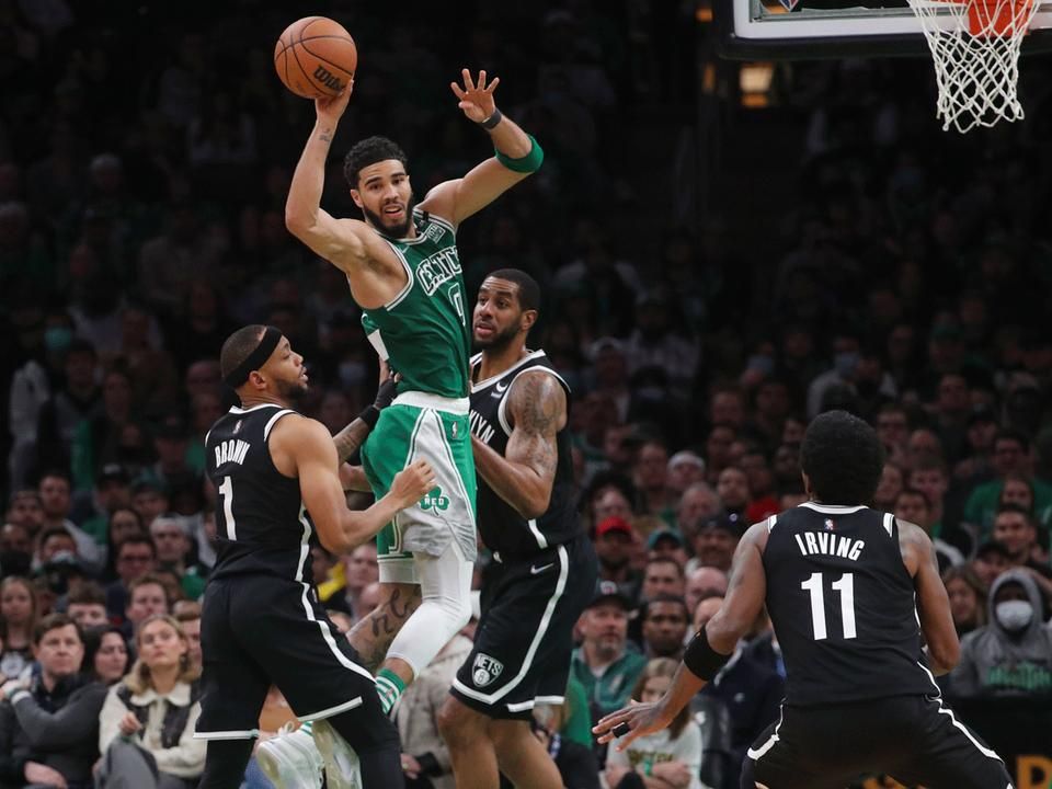 Keleten már az első körben jön egy főcsoportdöntőnek is beillő párharc: Boston Celtics–Brooklyn Nets (Fotó: Getty Images)