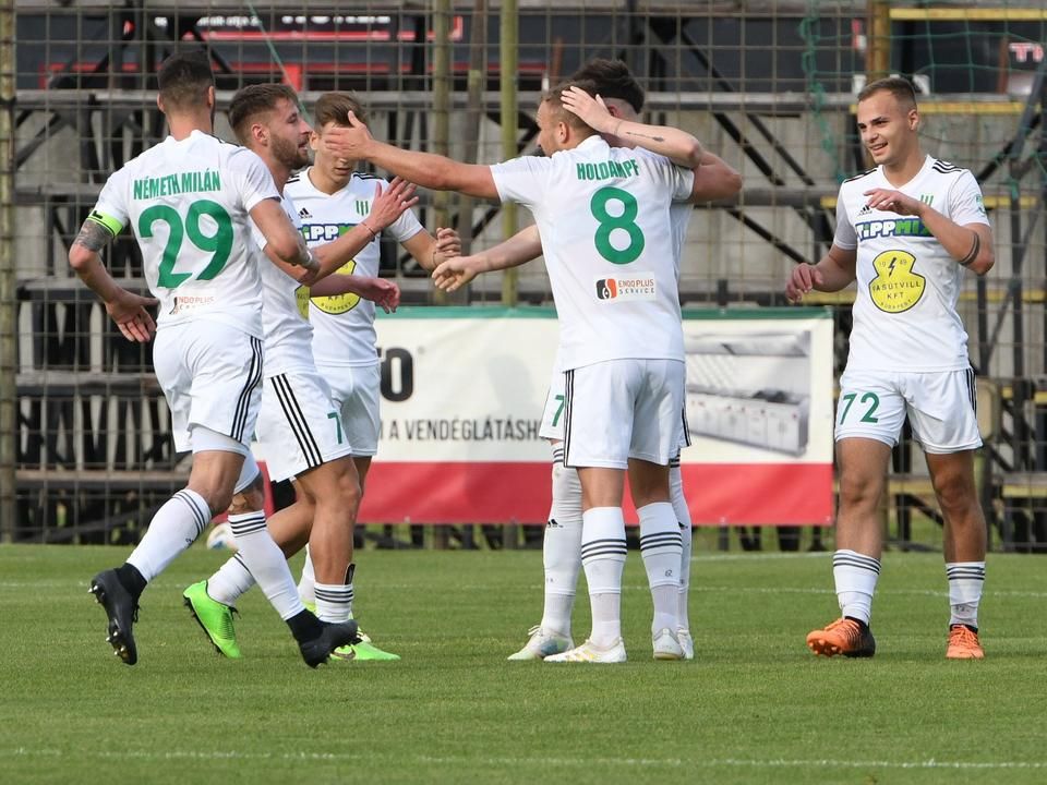 Tóth Milán idénybeli tizedik gólját szerezte a BFC Siófok otthonában (Fotó: Németh András)