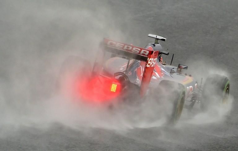 A Toro Rosso jó szokása szerint erős a vizes pályán (Fotó: AFP)