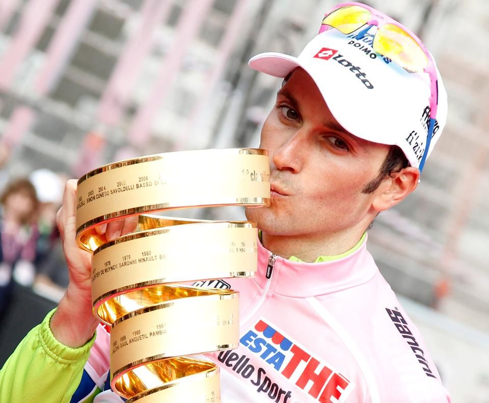 Ivan Basso kétszer nyerte meg a Giro d’Italiát (Fotó: AFP)