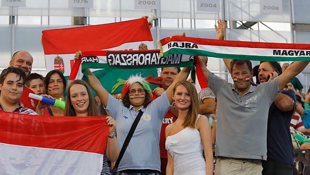 A magyar szurkolók ezúttal is buzdították a magyar csapatot (Fotó: Veres Viktor)