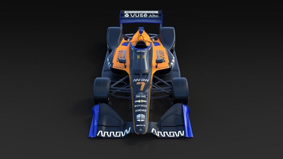 Az Arrow McLaren Racing 2020-as autója (Fotó: Arrow SP)