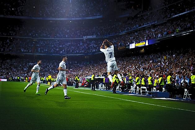 Cristiano Ronaldo kifejezetten sokat pihent a bajnokságban – a végjátékban gólesővel hálálta meg (Fotó: AFP)