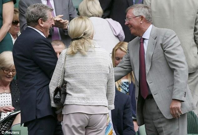 Hodgson és Ferguson találkozása (forrás: Daily Mail)