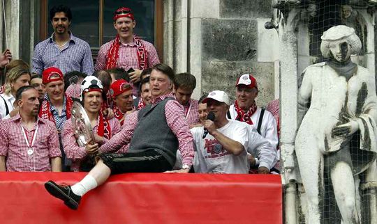 A Bayern és Van Gaal ünnepe (Fotók: Reuters)