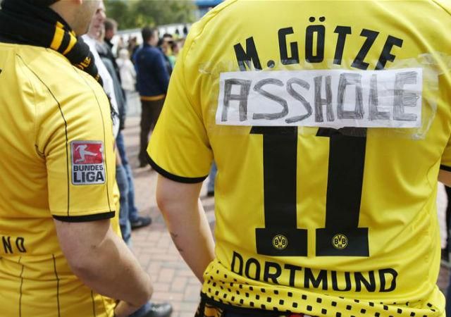 A Dortmund drukkereinek egy része képtelen megbocsátani Götzének (fotó: Action Images)