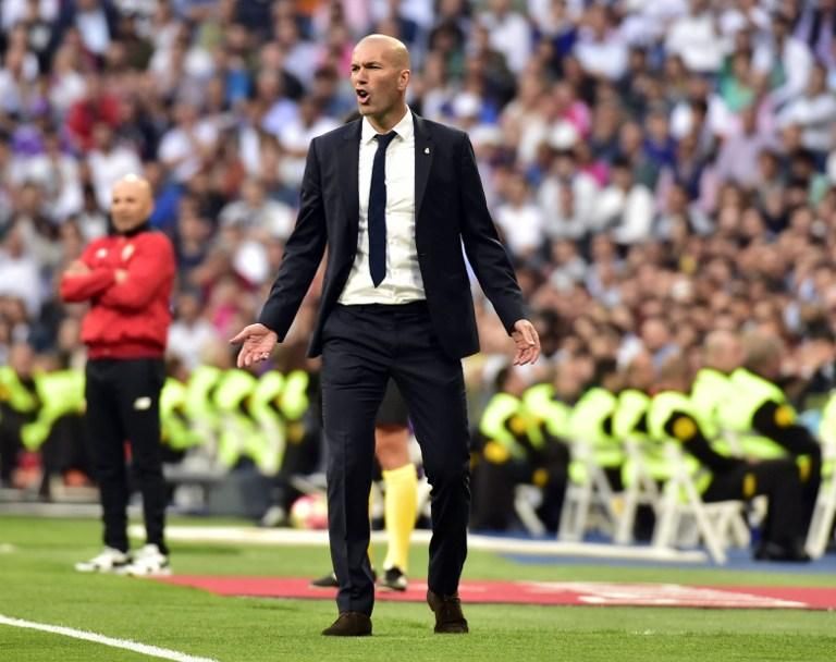 Az eddigi eredmények Zidane-t igazolják (Fotó: AFP)