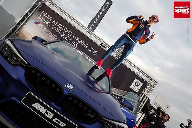 Márquez hatodik BMW-jét nyerte az idén, mint a legsikeresebb pilóta az időmérőkön (Fotó: Hantos László)
