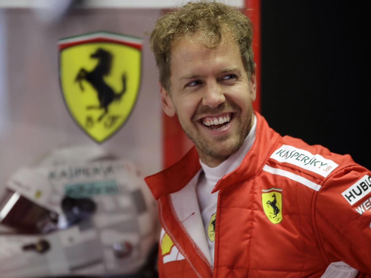 Vettel az időmérő után már nem mosolygott (Fotó: AFP)