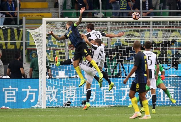 Icardi ismét az Inter egyik legjobbja volt, fontos gólt fejelt (Fotó:Reuters)
