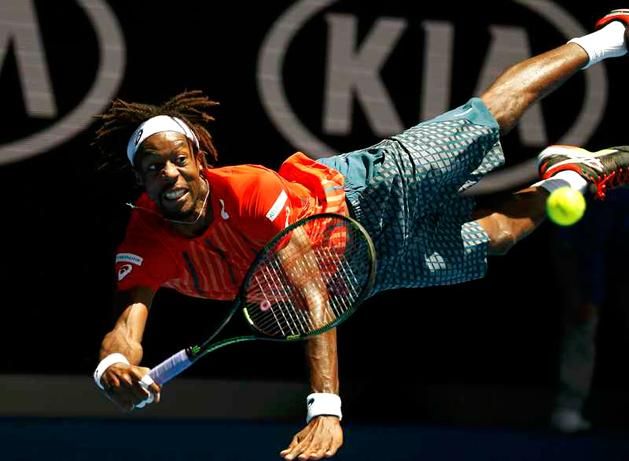 Egy fotó magyarázatul arra, Gaël Monfils miért örvend nagy népszerűségnek a világ minden pontján (Fotók: Reuters)