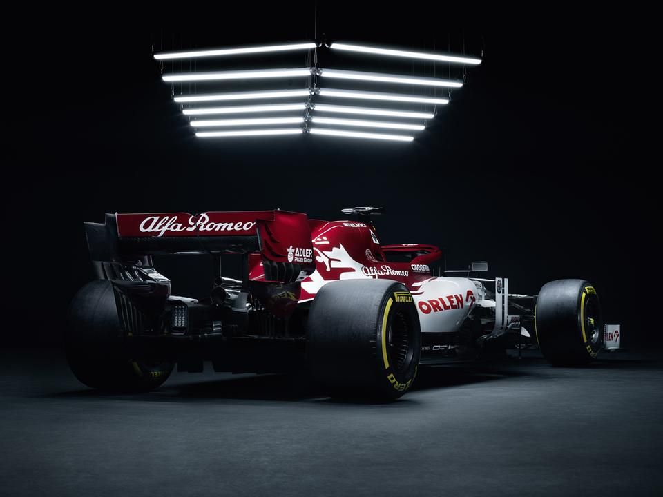 Kimi Räikkönenék a csapatok közül utolsóként tartottak leleplezést (Fotó: Alfa Romeo)