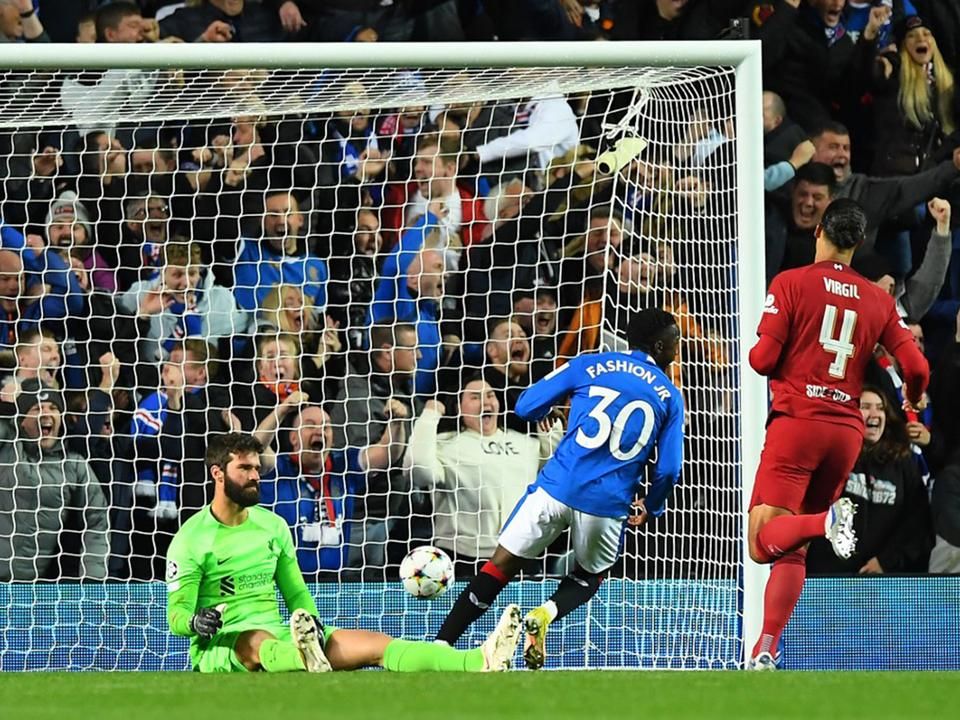 Arfield góljával szerezte meg a vezetést a Rangers (fotó: AFP)