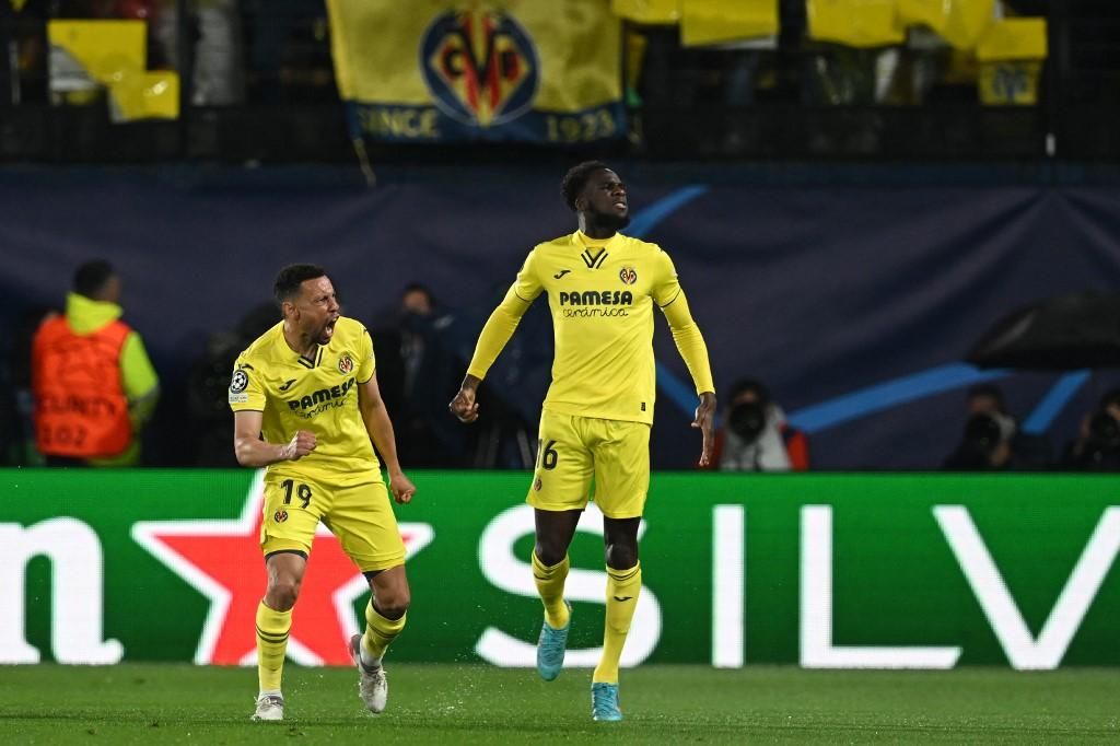 Dia góljával a 3. percben előnybe került a Villarreal (Fotó: AFP)