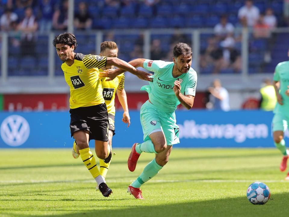 A Bochum 3–1-re nyert a Dortmund ellen (Fotó: AFP)