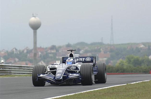 Az első F1-es Magyar Nagydíján a Williams-Cosworthtal