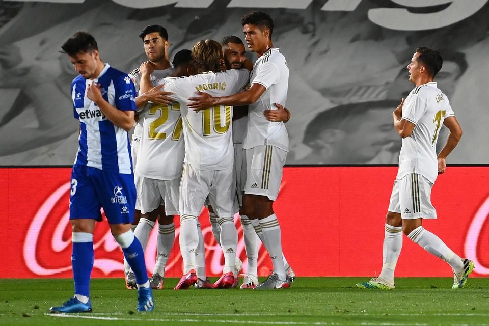 Ha nem is könnyen, de sorra gyűjti a győzelmeket a Real Madrid (Fotó: AFP)