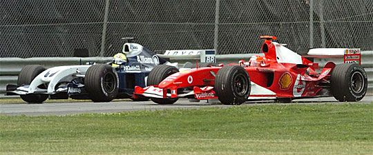 Schumacher–Schumacher csata 2004-ből