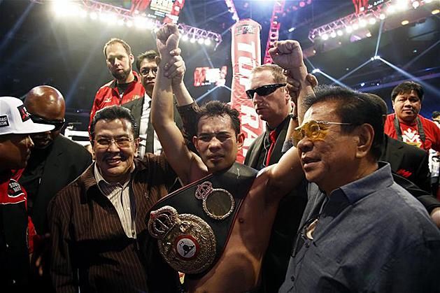 Donaire a Simpiwe Vetyeka elleni győztes csata után (Fotó: Action Images)