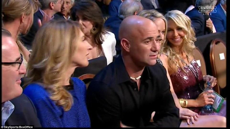 Steffi Graf és Andre Agassi (Forrás: Daily Mail)