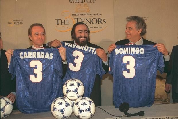 A varázslatos trió: José Carreras, Luciano Pavarotti, Plácido Domingo (Fotó: Getty Images)