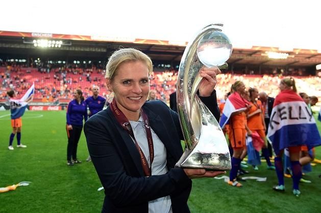 Sarina Wiegman öt éve a hollandokat Európa-bajnoki címig vezette – sikerül neki ugyanez az angol válogatott szövetségi kapitányaként is? (Fotó: AFP)