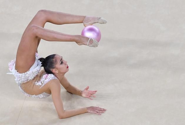 Mamun az elmúlt négy év egyik legeredményesebb ritmikus gimnasztikázója (Fotó: AFP)