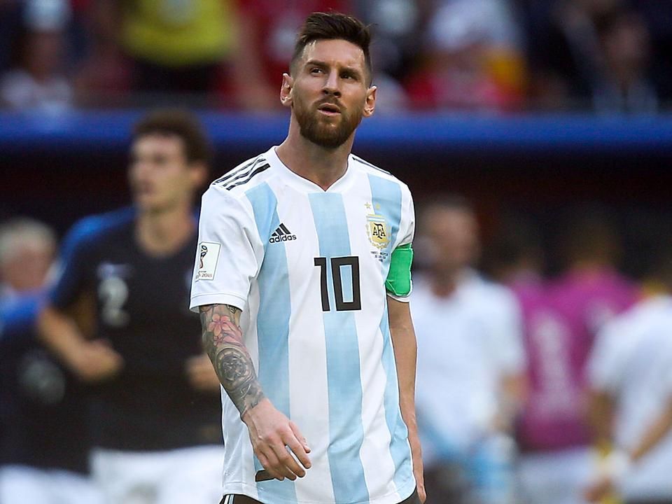 Messi lehet, hogy ezzel a vereséggel lépett le a világbajnokságok színpadáról (Fotó: AFP)