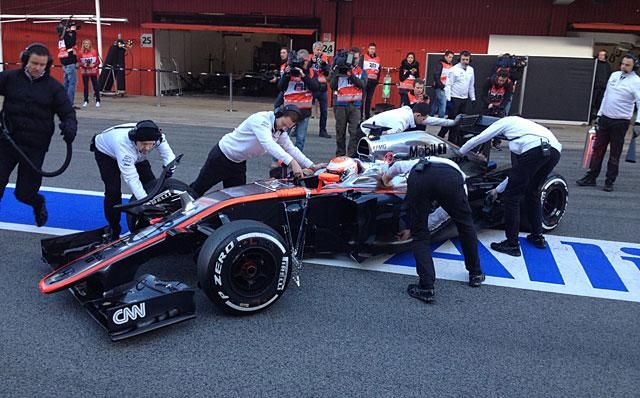 Button és a McLaren-Honda ma sem köröz folyamatosan