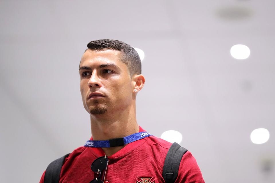 Cristiano Ronaldo tényleg kecskeszakállat növesztett (Fotó: Twitter)