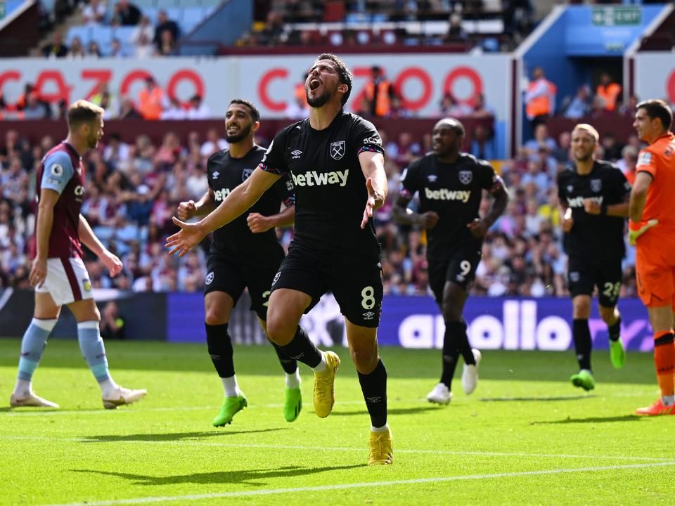 Fornals öröme – először nyert a West Ham (Fotó: Getty Images)