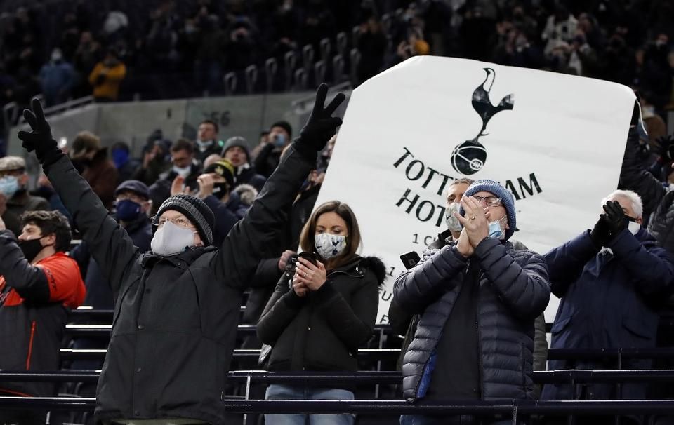 Visszatérhettek a Tottenham-szurkolók is (Fotó: AFP)